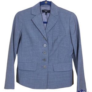 Talbots Wool Blend Fully Lined Notch Collar Blazer - 2P